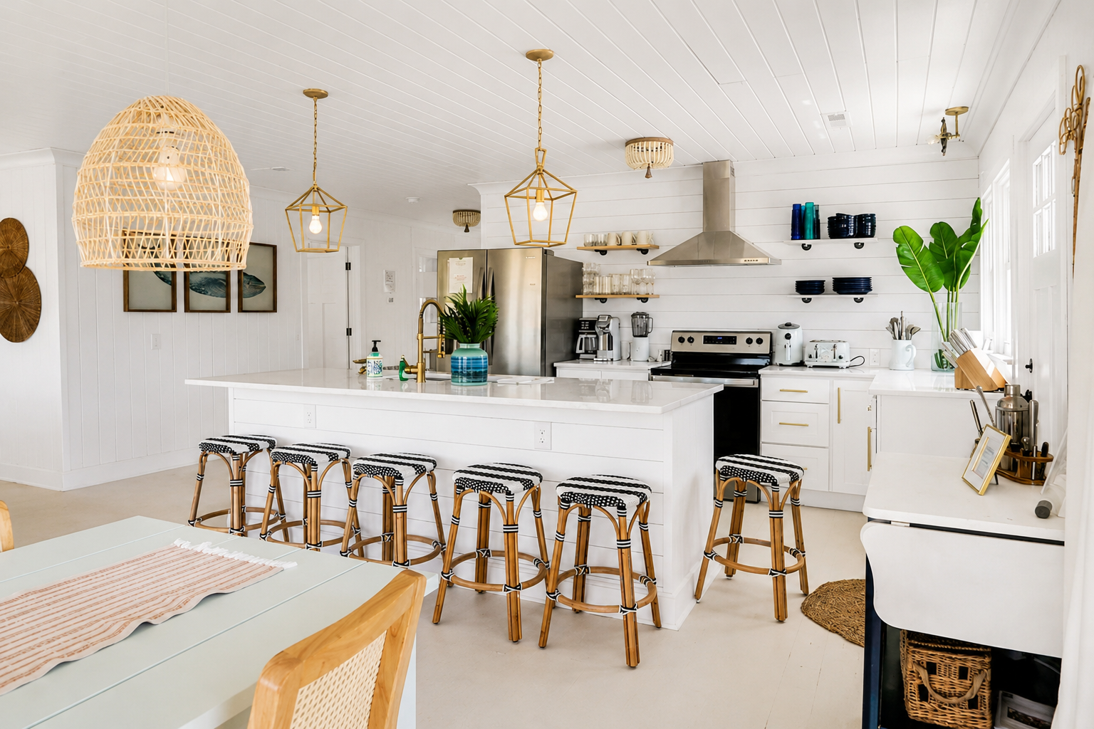 Kitchen at The Blue Anchor